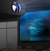 Projecteur 4K Hamolb HK5000 1500 ANSI Mise au Point Automatique pour Affaires/Salles de Classe, Visible en Plein Jour