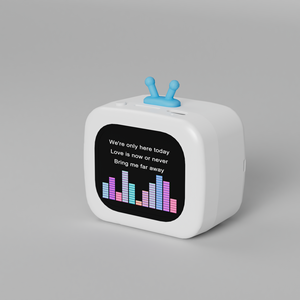 Loa Bluetooth không dây màn hình cảm ứng LCD SU7, màn hình 2.01 inch, dự báo thời tiết, nghe nhạc, loa di động, loa mini ngoài trời - Product Image 1