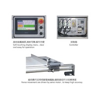 Scie à panneaux horizontale à table coulissante numérique industrielle CNC MJ320DK, moteur 5,5 kW, 380 V