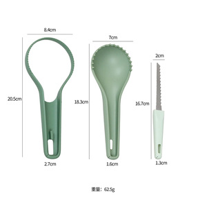 Wholesale Halloween Pumpkin Carving <b>Tool</b> Portable <b>Fruit</b> Whittling <b>Tools</b> Multifunctional Cutting Supplies for Kids and Adults - Product Image 4