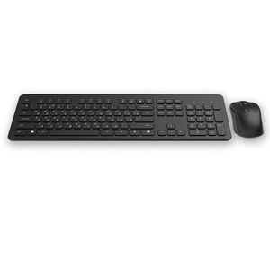 Clavier et <span class=keywords><strong>souris</strong></span> sans fil <span class=keywords><strong>2</strong></span>,4 G pleine taille, combos, axe ciseaux, clavier ultra fin avec pavé numérique, <span class=keywords><strong>souris</strong></span> réglable 1600 DPI - Product Image 2