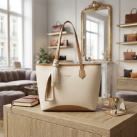 Sac fourre-tout en PU personnalisé pour femmes, pour marques de mode et vente en gros de boutiques