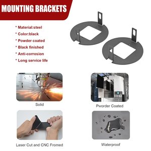 Thấp hơn Hidden Bumper Sương Mù Ánh sáng thay thế gắn khung Tương thích cho Toyota Tundra 2007-2013 cho TOYOTA tacoma 2005-2011 - Product Image 4