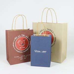 Sacs en papier kraft écologiques et recyclables personnalisés pour l'emballage de vêtements, d'artisanat, de shopping et de bougies - Product Image 6