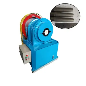 Tunnel small conduit tip machine Tapered pipe shrinking machine Grouting small conduit taper forming processing equipment