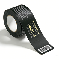 Etiquetas Adhesivas Permanentes de Alta Calidad, Resistentes al Agua, Personalizadas, Impresas con Láser en Dorado, de Vinilo PVC en Rollo para Botellas Pequeñas