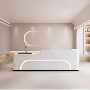 Office Water B Bar Integrated Cabinet Company Coffee Shop with Single Slot Tea Room Operating Desk Fruit Shop Cashier - Product Image 2