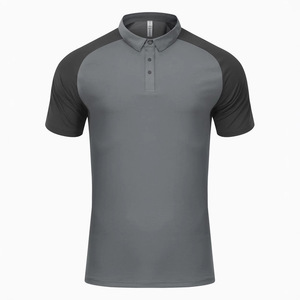 Customized Team Building Polo Shirt White Gray Polyester Short Sleeve Turn <b>Down</b> Collar Sports Jersey Group Activity Uniform - Product Image 3