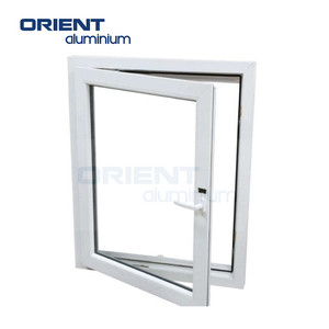 Puertas y ventanas de aluminio personalizadas, marco de aluminio moderno, ventanas corredizas de vidrio tintado de color azul con persianas enrollables - Product Image 3