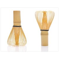 Accessoires de cuisine 100 poudre de thé vert Matcha fouet pour thé cérémonie japonaise bambou Chasen outil de thé brosse à thé