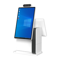 Kiosque de libre-service de bureau de 15.6 pouces, kiosque de paiement de commande d'individu de machine d'écran tactile de caisse enregistreuse de position