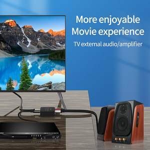 ตัวขยายสัญญาณเสียงดิจิตอลออปติคอล/ โคแอกเซียลตัวขยาย/ตัวแปลงสัญญาณเสียงดิจิตอลแบบ Cat5e เดี่ยว/สาย6สาย - Product Image 3