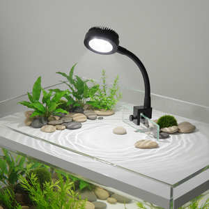 Lámpara LED Moderna para Acuario <span class=keywords><strong>M1</strong></span> <span class=keywords><strong>Pro</strong></span>, 3 Modos de Color, Temporizador, Cuello de Cisne Flexible, para Nano Acuarios, Arrecifes de Coral, Algas, Tanques de Agua Dulce, 6W - Product Image 2