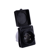 RV 30 Amp Power Inlet Plug Kit, 125V NEMA L5-30R Stecker, Twist Locking Stecker mit Abdeckung Boot für Wohnmobil anhänger