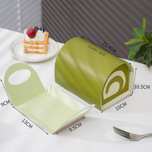 Boîte d'emballage de rouleaux de gâteaux en papier suisse Boîtes cadeaux de fête de cuisson Roll <span class=keywords><strong>Moussi</strong></span> - Product Image 5