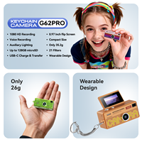 Kodak Charmera Yükseltilmiş Versiyon G62Pro Giyilebilir Anahtarlık Dijital Kamera 2000 Orijinal Mini Digicam 1080P 21 Yaratıcı Filtreler