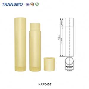 Emballage de baume à lèvres déodorant avec logo personnalisé, écologique, en plastique PP, contenant de baume à lèvres - Product Image 2