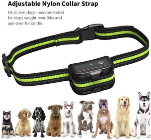 2025 <span class=keywords><strong>collier</strong></span> de dressage de <span class=keywords><strong>chien</strong></span> Rechargeable amélioré automatique <span class=keywords><strong>collier</strong></span> anti-aboiement avec <span class=keywords><strong>collier</strong></span> d'aboiement de soin de <span class=keywords><strong>chien</strong></span> à distance - Product Image 2