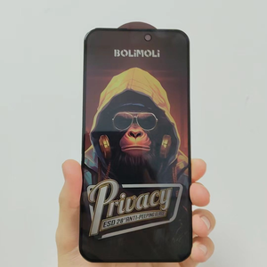 ESD <span class=keywords><strong>King</strong></span> <span class=keywords><strong>Kong</strong></span> 28 °   Protector de Pantalla de Vidrio Templado Anti-Espía y Anti-Voyeur para iPhone 11 <span class=keywords><strong>Pro</strong></span> Max 12 13 14 <span class=keywords><strong>Pro</strong></span> 15 16 17 Air - Product Image 1