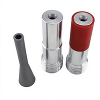 Buse de sablage professionnelle en carbure cémenté YG6 YG6X, résistante à l'usure et sinterisée sous vide, pour équipement de sablage