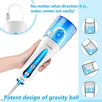 Voyage maison USB Rechargeable 5 Modes irrigateur Oral 300ml eau dentaire Flosser pour le nettoyage des dents