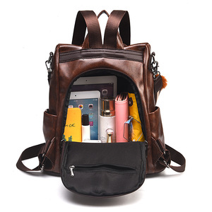 2024 mode derniers créateurs dames sacs <span class=keywords><strong>à</strong></span> bandoulière filles sacs d'école en cuir femmes sacs <span class=keywords><strong>à</strong></span> <span class=keywords><strong>dos</strong></span> pour ordinateur portable - Product Image 4