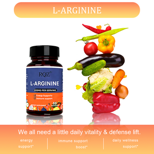 Cápsulas de L-Arginina 650mg OEM - Suplemento Dietético para Energia e Suporte Imunológico para Adultos, 60 Cápsulas/Frasco, Fornecimento em Grande Escala - Product Image 3