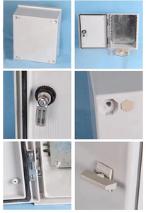 กล่องไฟฟ้ากันน้ำ IP66 กล่องไฟเบอร์กลาส SMC พร้อมหน้าต่างโปร่งใส 500*400*200 มม. กล่องกระจายไฟไฟเบอร์กลาส - Product Image 4