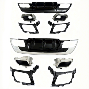 Adatto per <span class=keywords><strong>Range</strong></span> Rover <span class=keywords><strong>Velar</strong></span> la piastra di protezione del paraurti anteriore della faccia anteriore del Kit del corpo del paraurti posteriore - Product Image 1