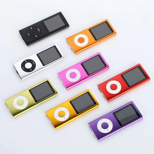 เครื่องเล่น MP3 MP4 ขนาดเล็ก 1.8 นิ้ว หน้าจอ LCD วิทยุ FM ปุ่มสัมผัส ผลิตตามสั่งจากโรงงาน อุปกรณ์เล่นเพลงและวิดีโอสำหรับออกกำลังกาย - Product Image 1