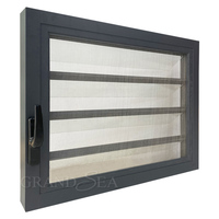 Occultants — stores amovibles de fenêtre, 1 pièce, dessus domestique, vitrine simple en aluminium, perche pour chambre à coucher