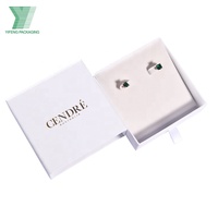 YiFeng Packaging conception personnalisée emballage rigide boîte-cadeau boîte à bijoux en papier blanc avec insert en velours