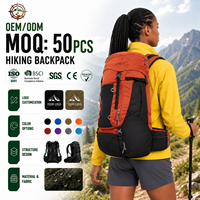 Sac à dos de randonnée pour femmes, 65L, imperméable, pour la montagne et les voyages en plein air