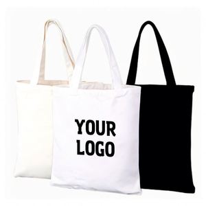 Cadeaux promotionnels, sac fourre-tout en toile personnalisé avec logo imprimé - Product Image 6