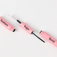 Colle à cils DIY ultra-forte pour extensions de cils, liquide longue durée, adhésif et dissolvant pour bouquets de cils