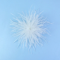 Broche en plumes de roses décontractée et élégante pour femmes, accessoires, bijoux faits à la main, pince à cheveux réglable à double usage, vente chaude