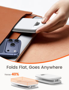 Support de téléphone portable de poche Lamicall STDP03, ultra fin, pliable, réglable en hauteur, support de bureau pour les voyages et le bureau - Product Image 4