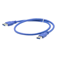 Cable de extensión USB 3,0 USB 2,0 de alta calidad Cable de línea macho M/M tipo tamaños 0,3 M/0,5 M/1M/1,5 M/1,8 M/3M Cámara ordenador trenza