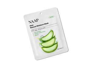 NAAP Aloe Rescue Moisture <b>Mask</b> for Soothing & Moisture Boost Aloe Vera Sheet <b>Mask</b> for Sensitive & Sunburned Skin <b>Female</b> Korea - Product Image 2