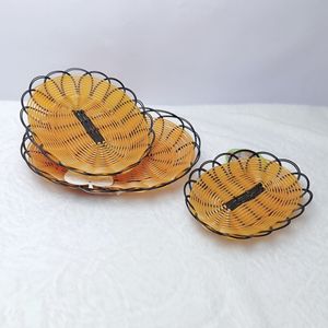 ตะกร้าใส่ผลไม้ทรงสี่เหลี่ยม รุ่น 180 ซีรีส์  แบบรักษ์โลก สำหรับใส่ขนมปังและของว่าง - Product Image 3