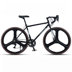Vélo de route de course WoWei W46 <span class=keywords><strong>Europe</strong></span> 28 pouces 14/16 vitesses en alliage d'aluminium léger avec guidon tombant et passage de câbles dissimulé - Product Image 1