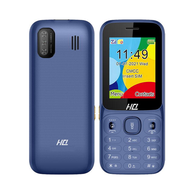 OEM 2.4 Inch OLED Dual SIM Card Bar Feature Mobile Phone with MTK Operating System
