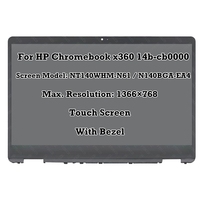 Écran de remplacement HD 14 pouces pour HP Chromebook x360 14b-cb0033dx, assemblage d'écran tactile LCD