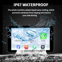 Meilleur prix IP67 5 pouces étanche HD écran d'affichage GPS Navigation sans fil Android Auto Portable moto Carplay