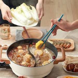 Palillos hexagonales de fibra de vidrio a granel, palitos de comida chinos coloridos para Sushi Palillos Chinos - Product Image 6