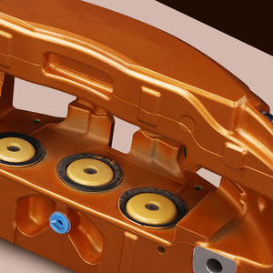 Disque de frein en céramique à longue fibre de carbone de vente chaude 420mm véritable étrier de frein AMG 6 Pot pour Mercedes Benz Porsche Bentley BMW - Product Image 6