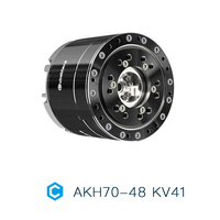 Actuador CubeMars AKH70-48 KV41, Motor BLDC con Torque de 190 Nm, Controlador Integrado, Caja de Engranajes 48:1, Doble Codificador para Brazo Robótico Humanoide