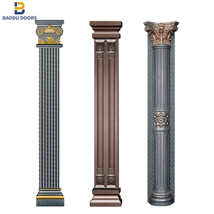 Décoration <span class=keywords><strong>de</strong></span> <span class=keywords><strong>jardin</strong></span> extérieure moderne en <span class=keywords><strong>fer</strong></span> <span class=keywords><strong>forgé</strong></span> moulé sous pression Colonne romaine à vendre - Product Image 3