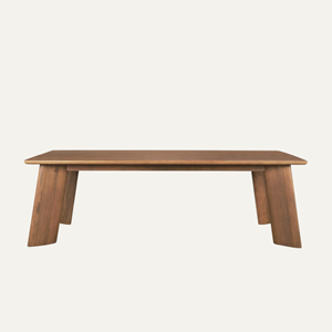 Mesa de Comedor Moderna de Madera Maciza para el Hogar - Product Image 1