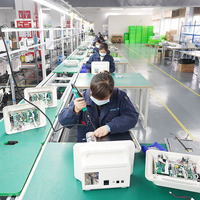 Instruments chirurgicaux multifonctionnels vétérinaire Moniteur de signes vitaux vétérinaire à écran tactile